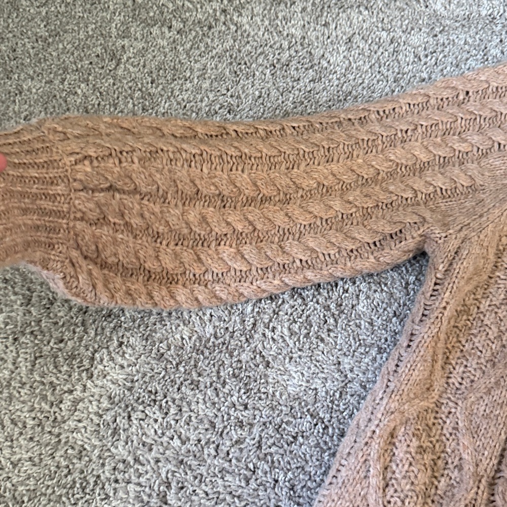 A NEW DAY - camel long cardigan - Picture 2 of 6